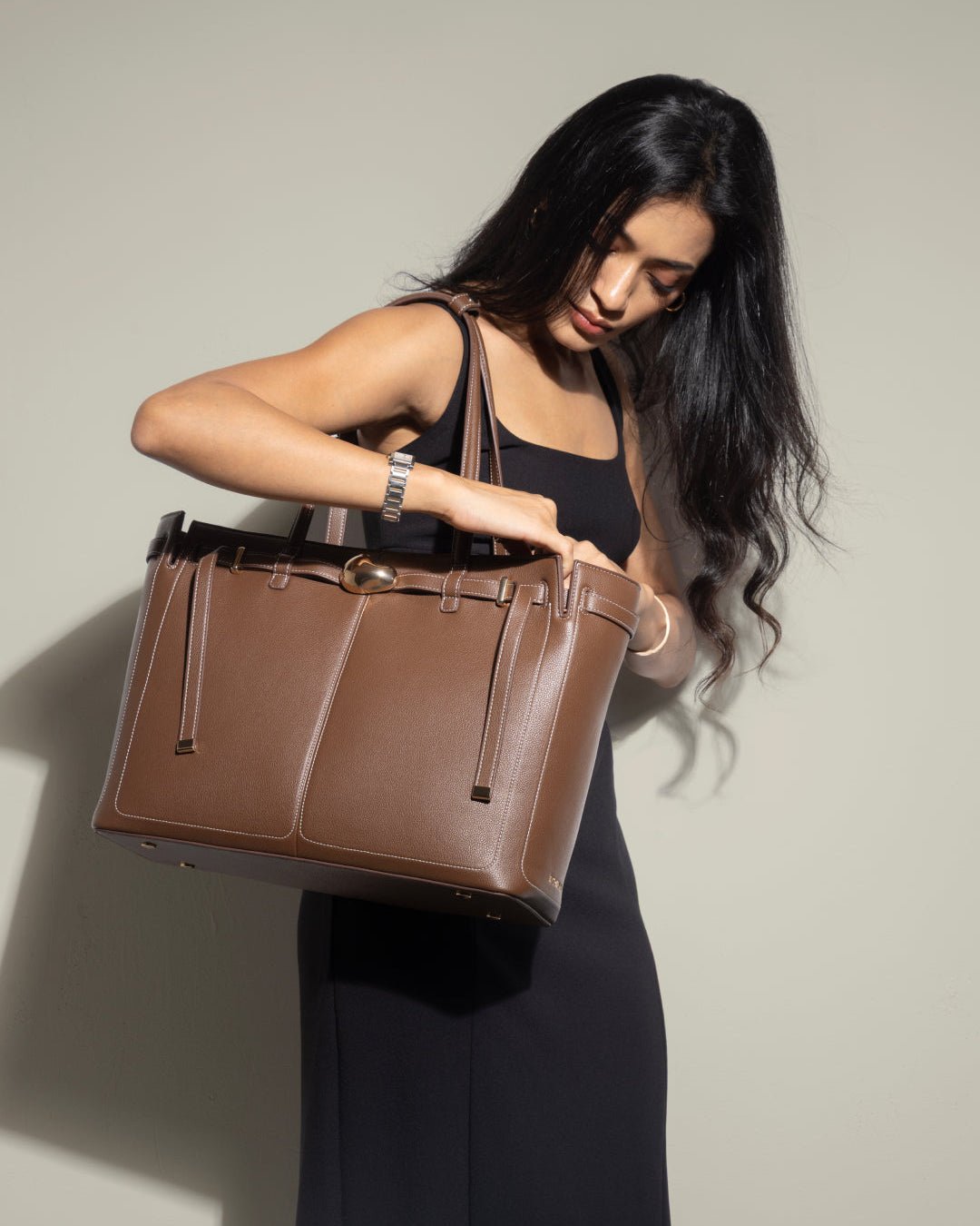 Either And - Work/Life Tote - Cocoa