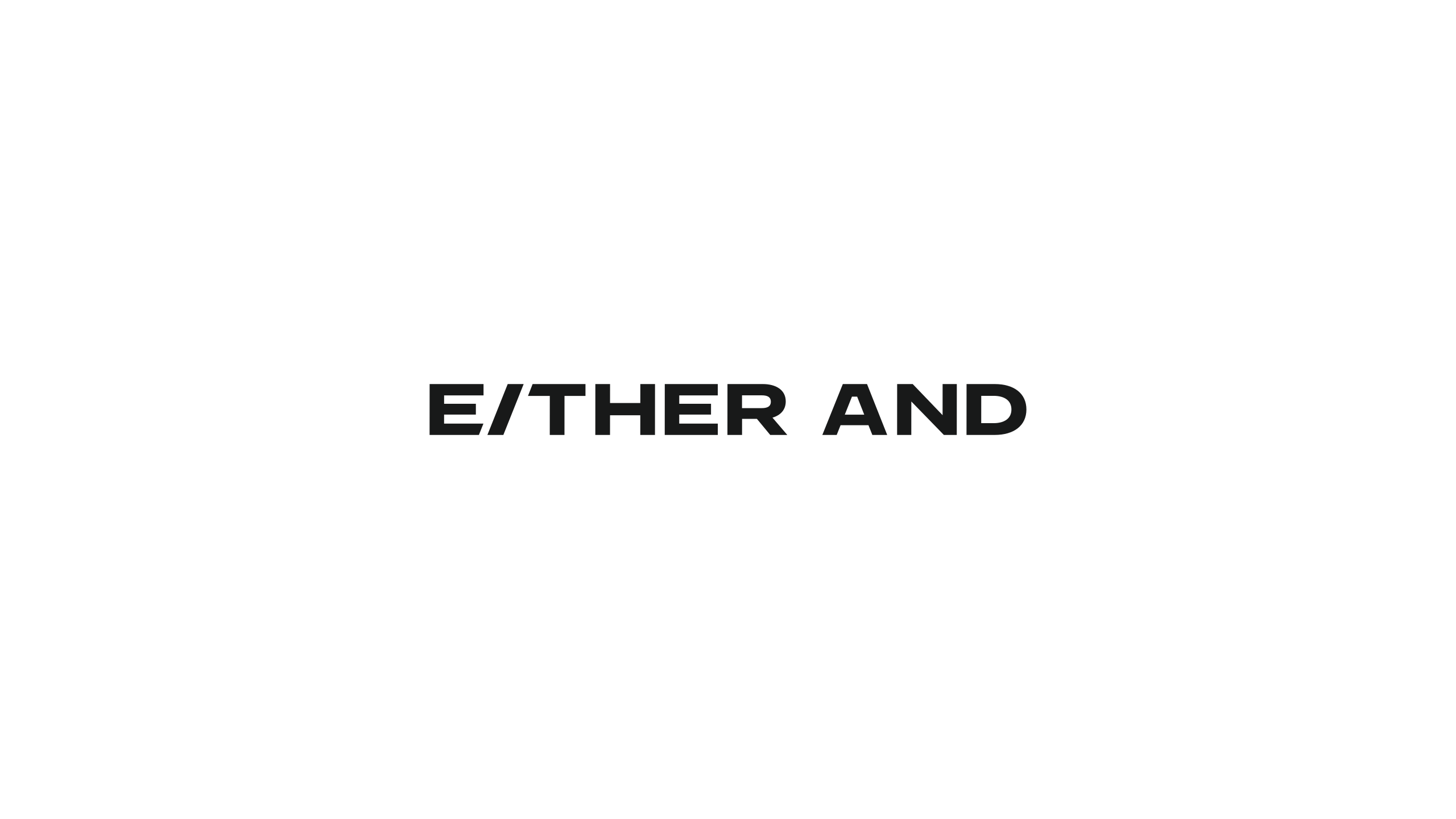 Either And